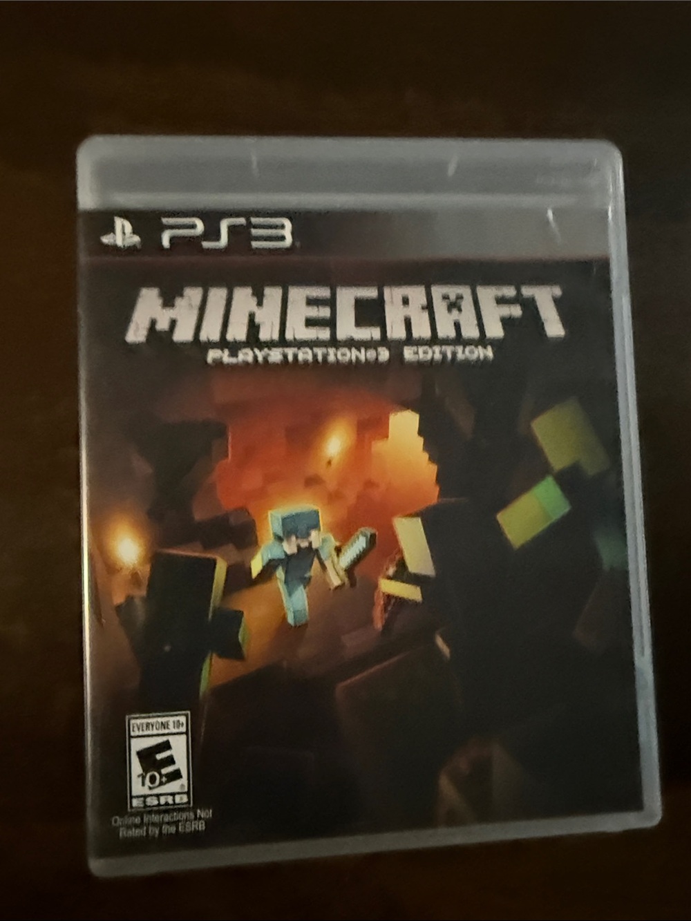 Minecraft PlayStation 3 Edition - Black & Multicolor Game Case